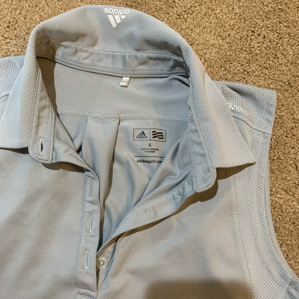 Women’s Grey Adidias Golf Shirt